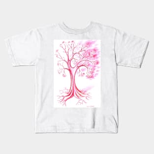 Tree of life with embryos Kids T-Shirt